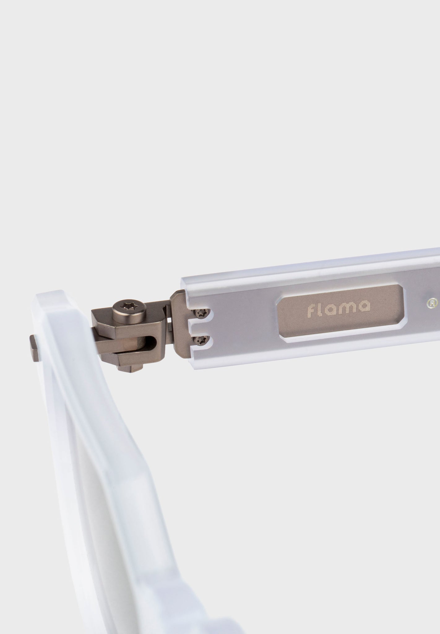 Sistema de reparación modular SMR patentado por Flama Eyewear - Modular Repair System.