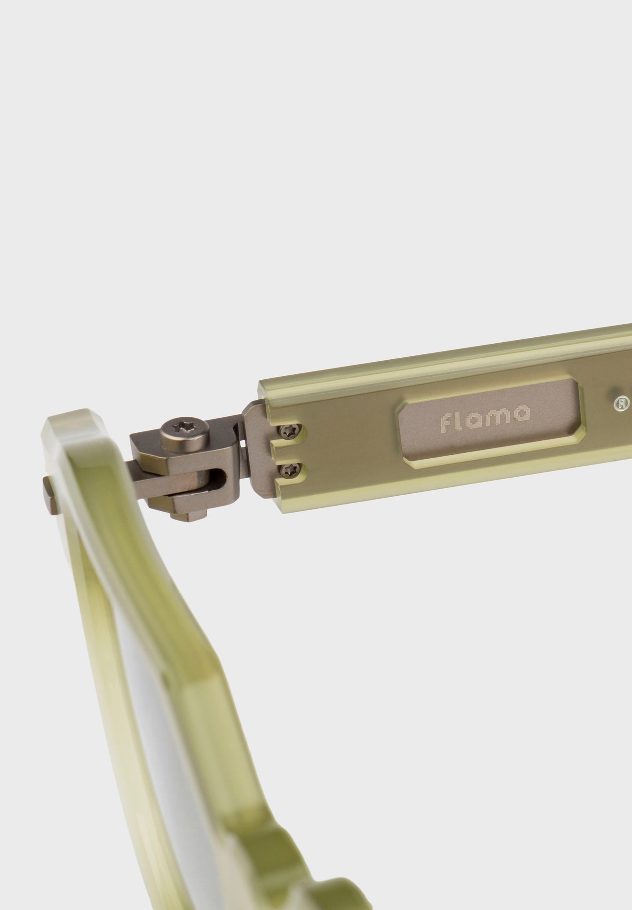 Sistema de reparación modular SMR patentado por Flama Eyewear - Modular Repair System.