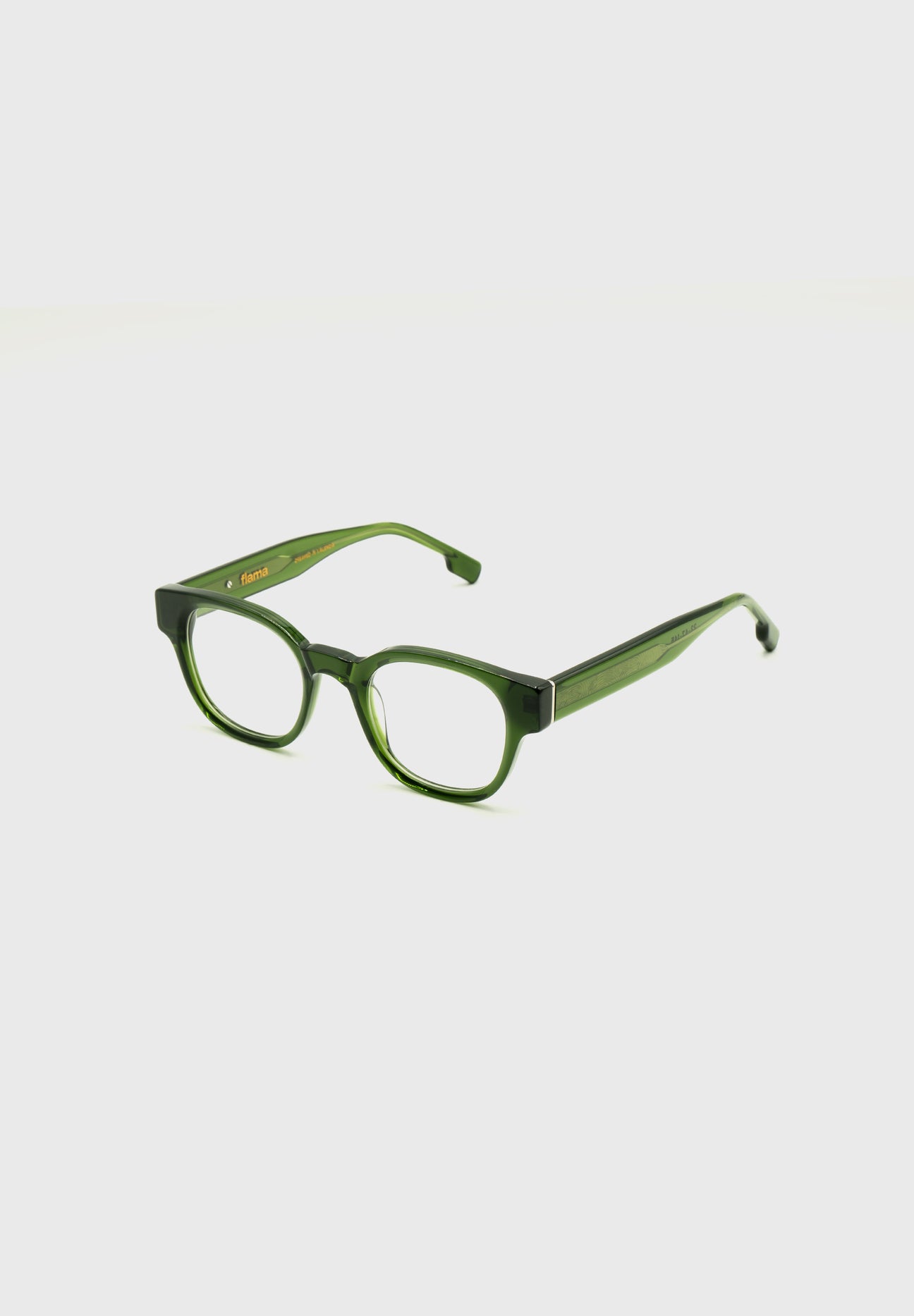 Gafas de vista redondas verdes FLM01 C2