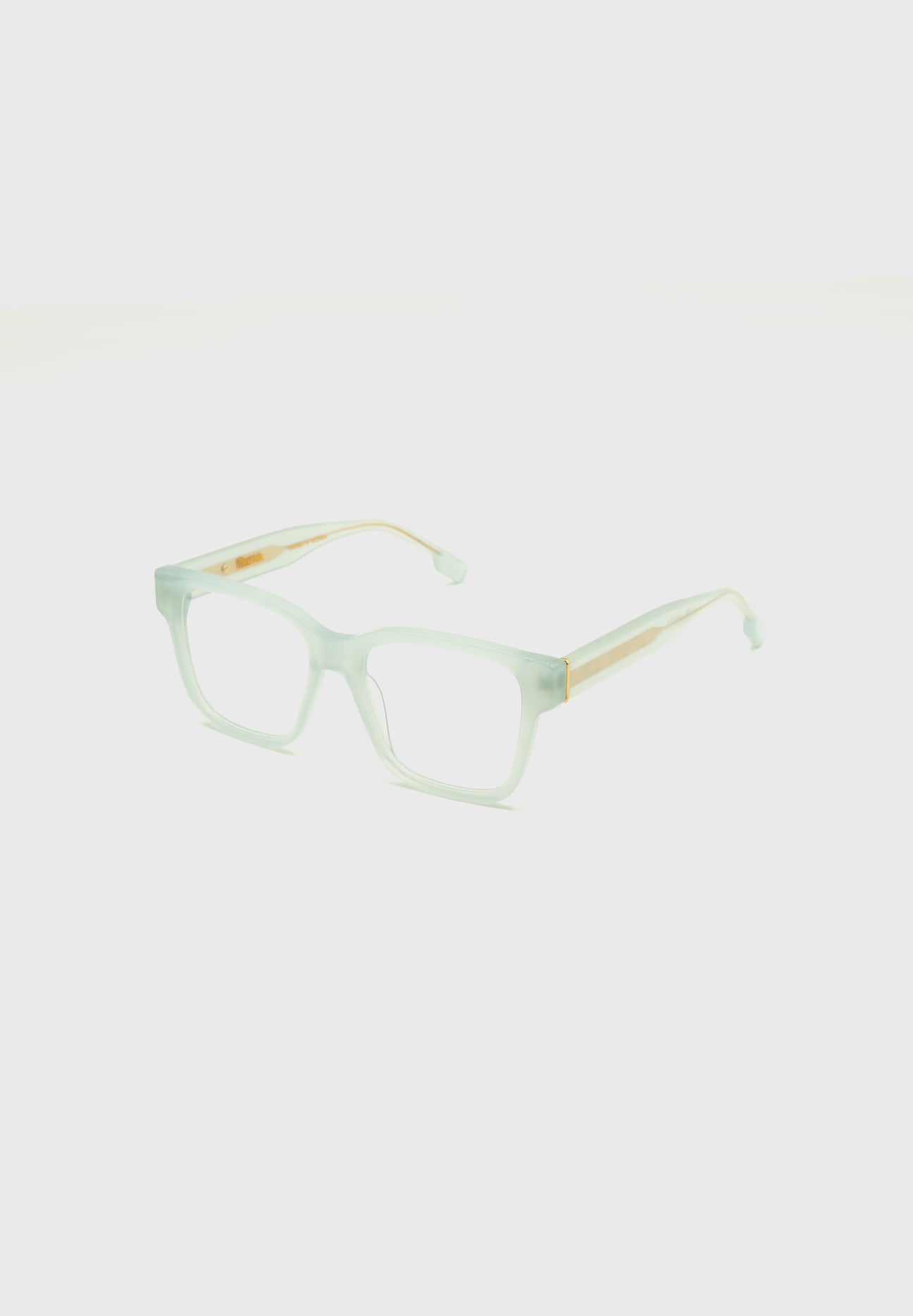 Gafas de vista cuadradas redondas azules FLM02 C3