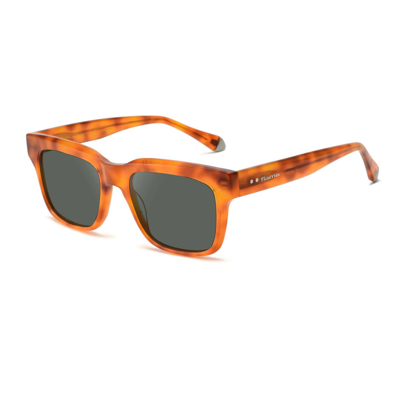 Gafas de sol Flama Louie cuadradas naranja habana