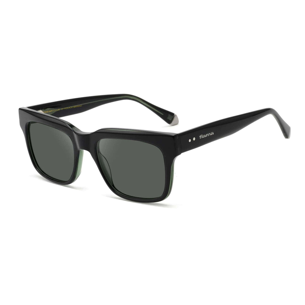 Gafas de sol Flama Louie cuadradas verdes