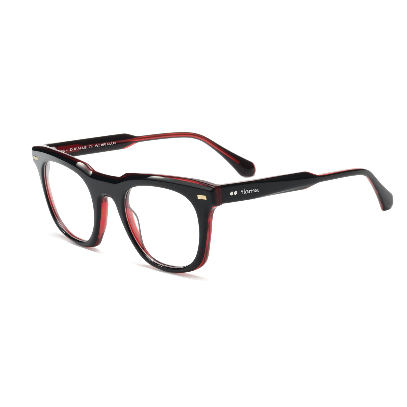 Gafas graduadas Flama Mars cuadradas rojas