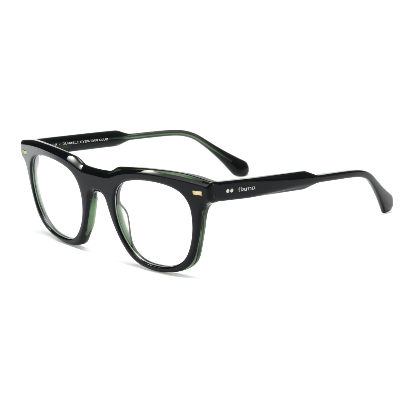Gafas graduadas Flama Mars cuadradas verdes