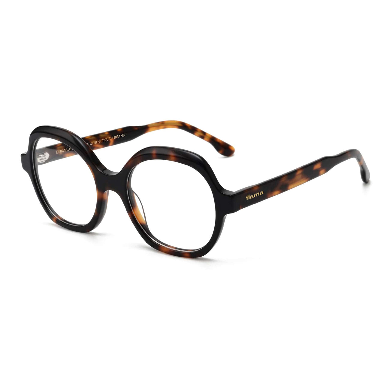 Gafas graduadas Flama Opal circulares habana