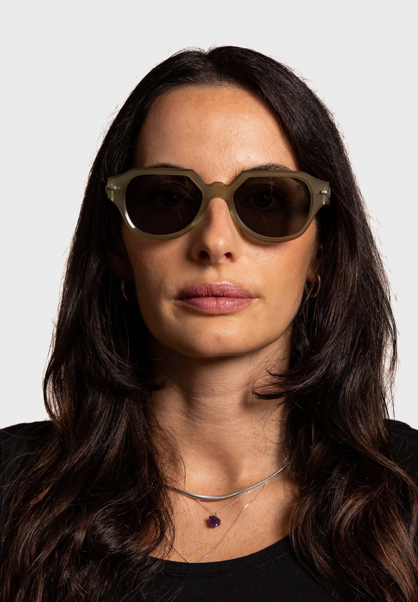 FLM14 04 Olive Sunglasses