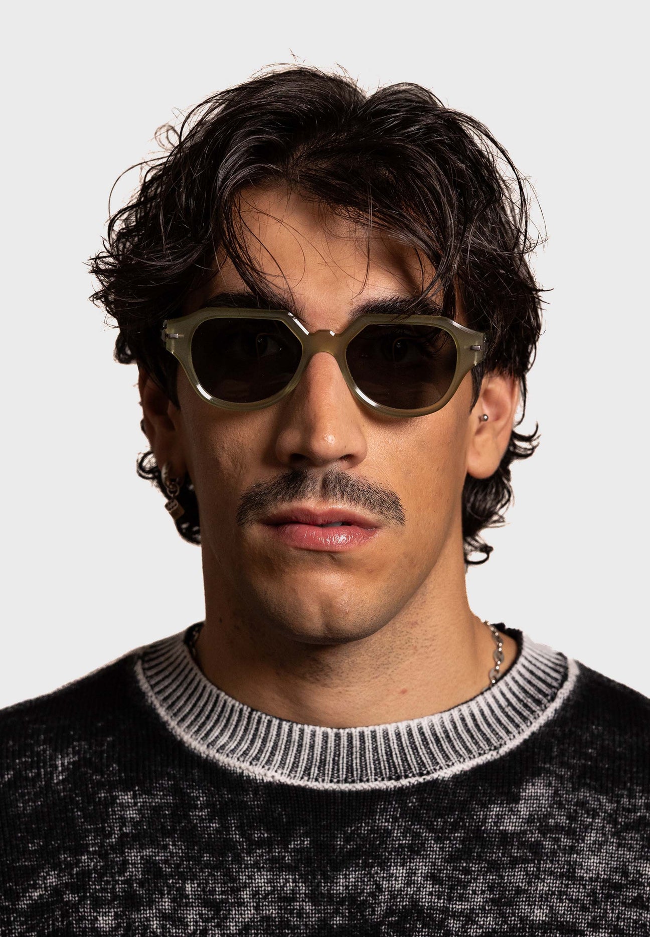 FLM14 04 Olive Sunglasses