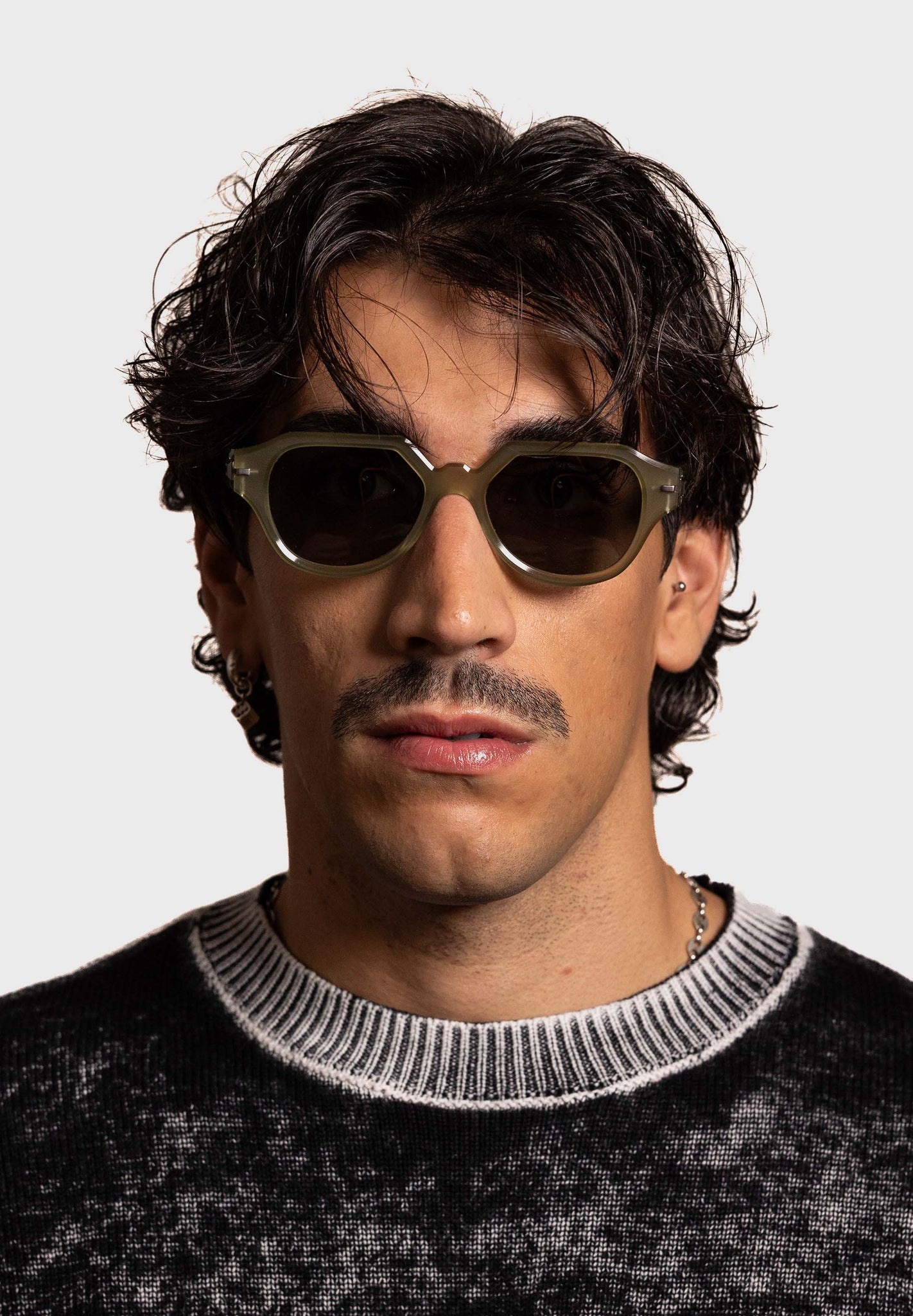 FLM14 04 Olive Sunglasses