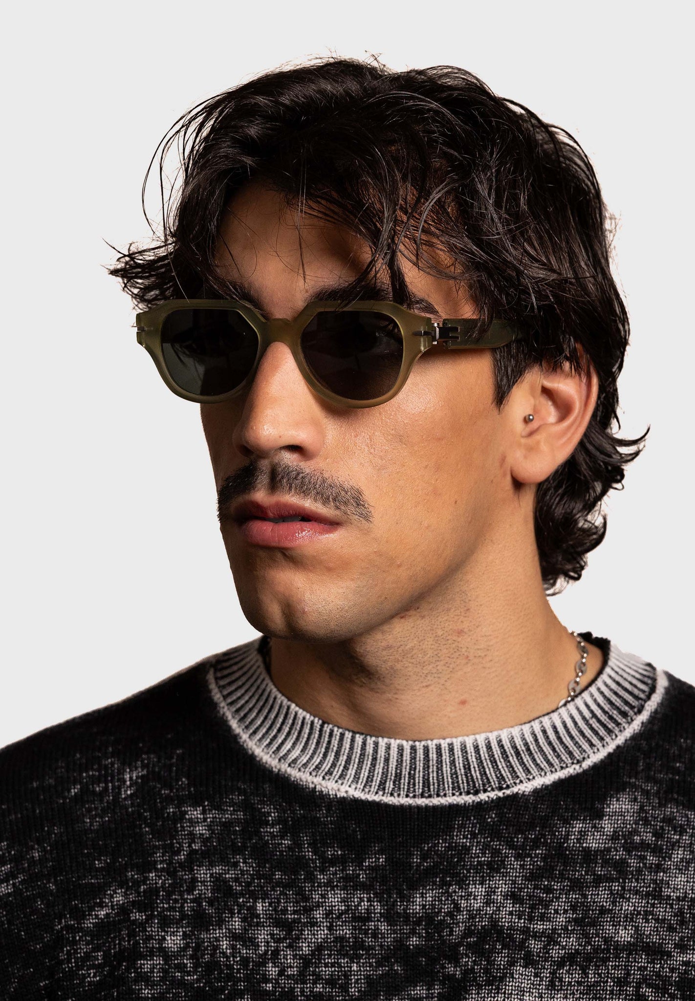 FLM14 04 Olive Sunglasses