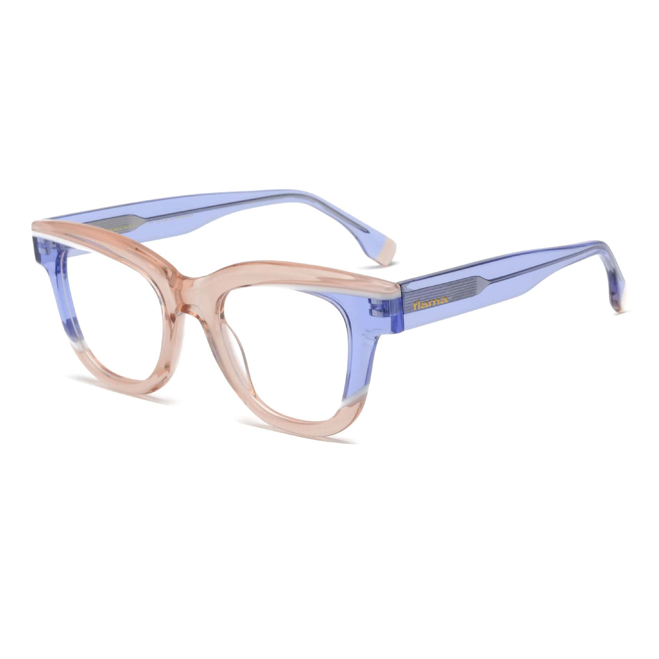 Gafas graduadas Flama Greta ojo de gato rosas y azules
