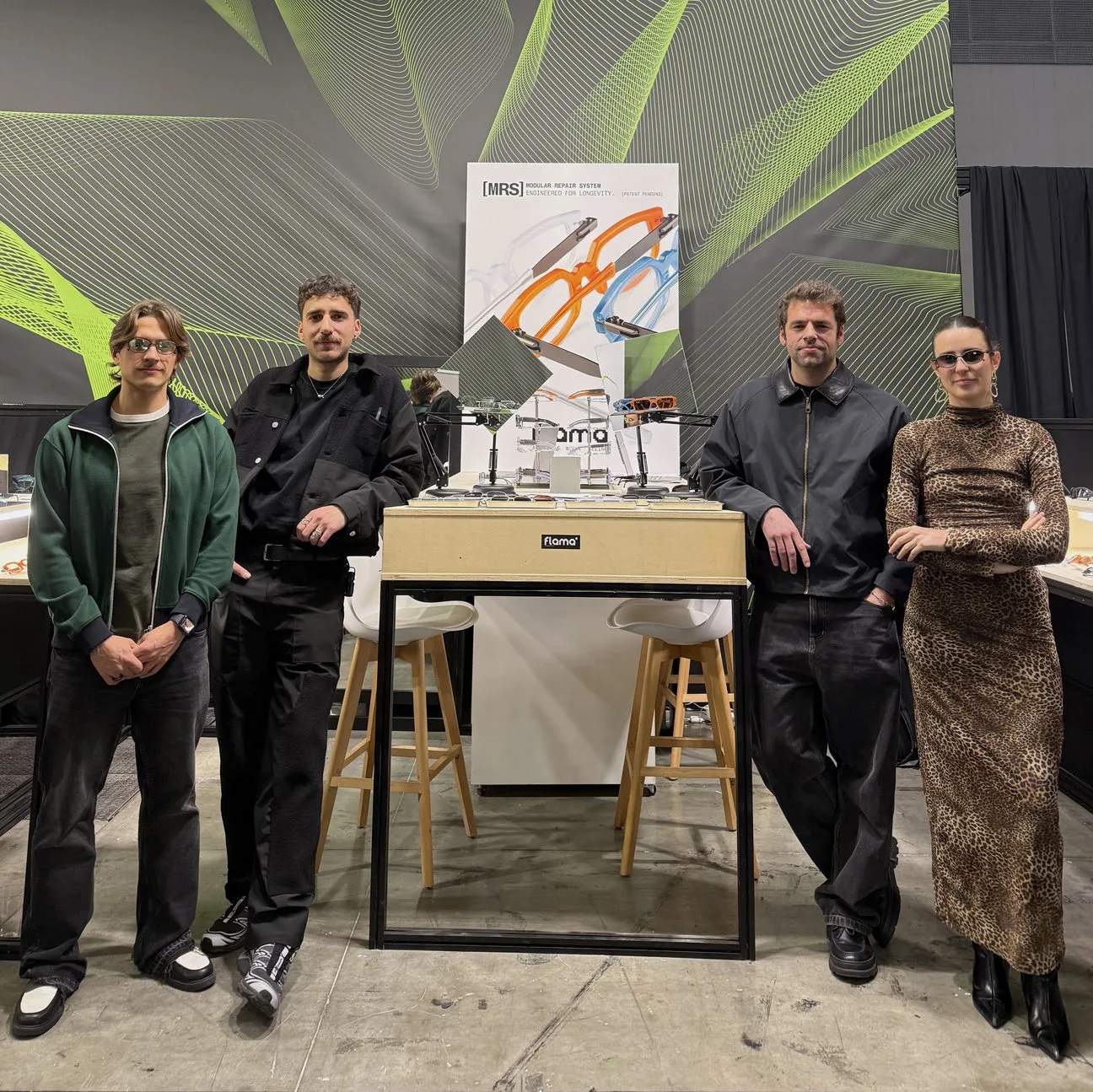 Das FLAMA Team im Creative Hub in Valencia