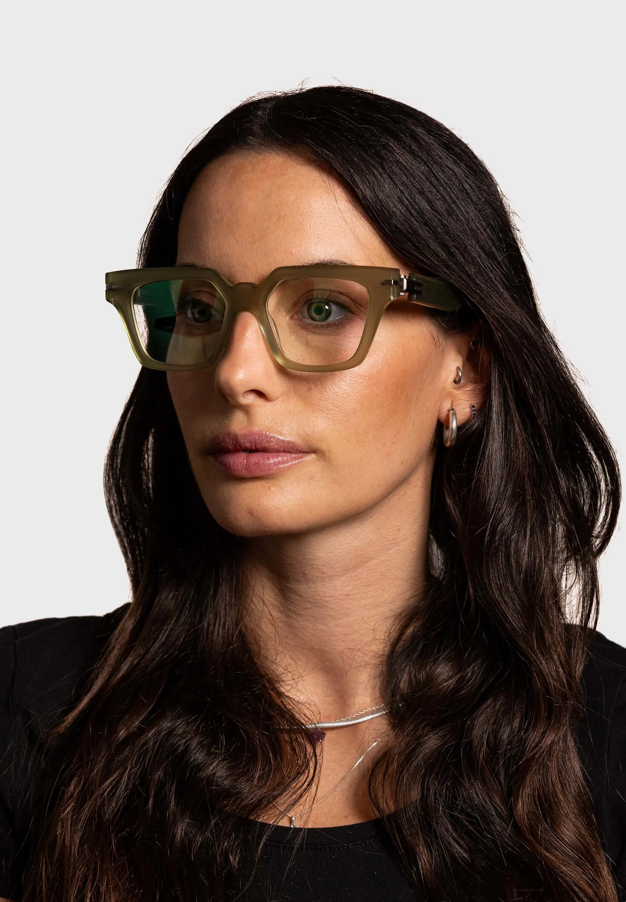 Monture optique FLM12 04 Olive, vue produit 8