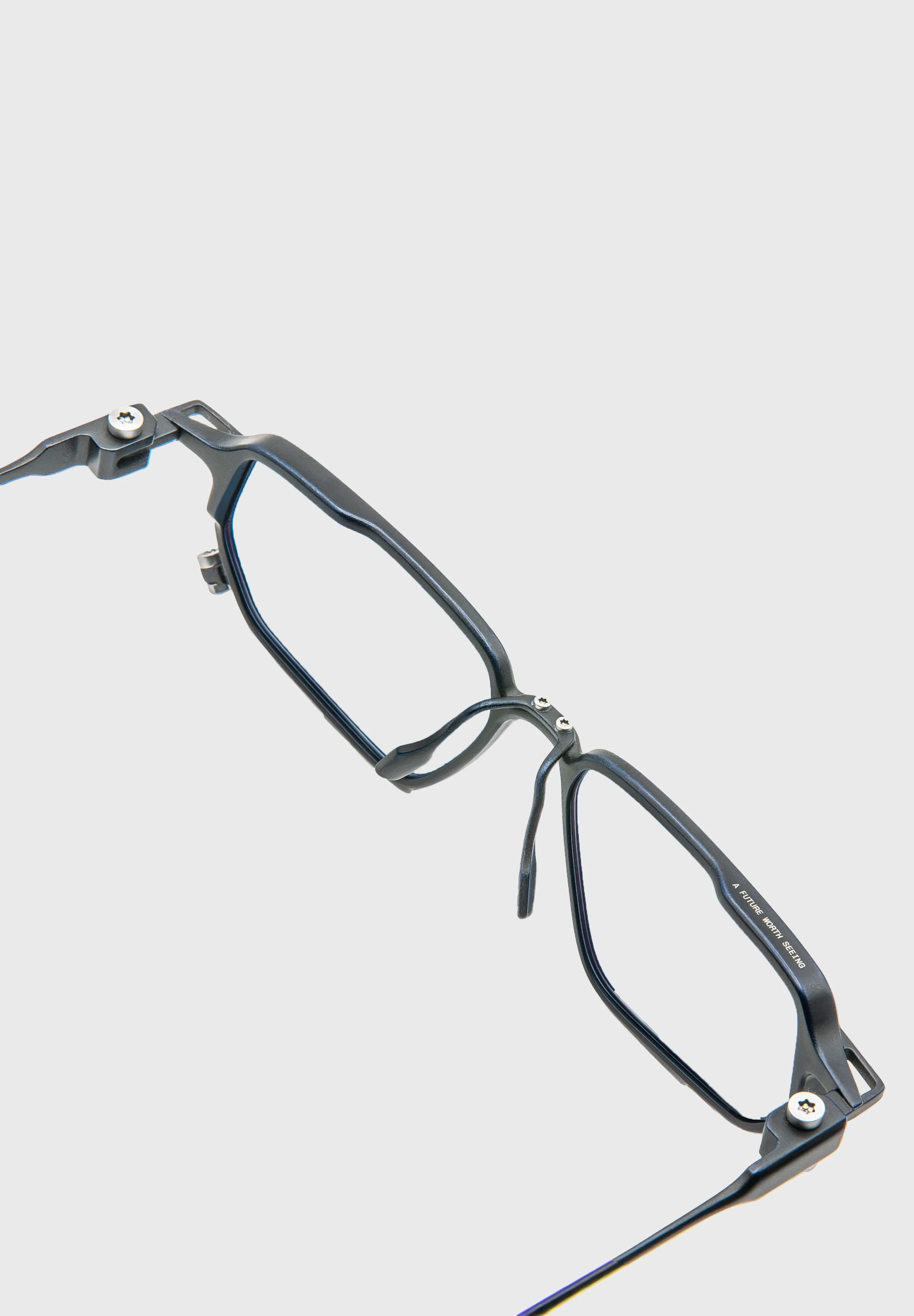 FLM17 04 · Titan Blue Optical Frame, product view 3