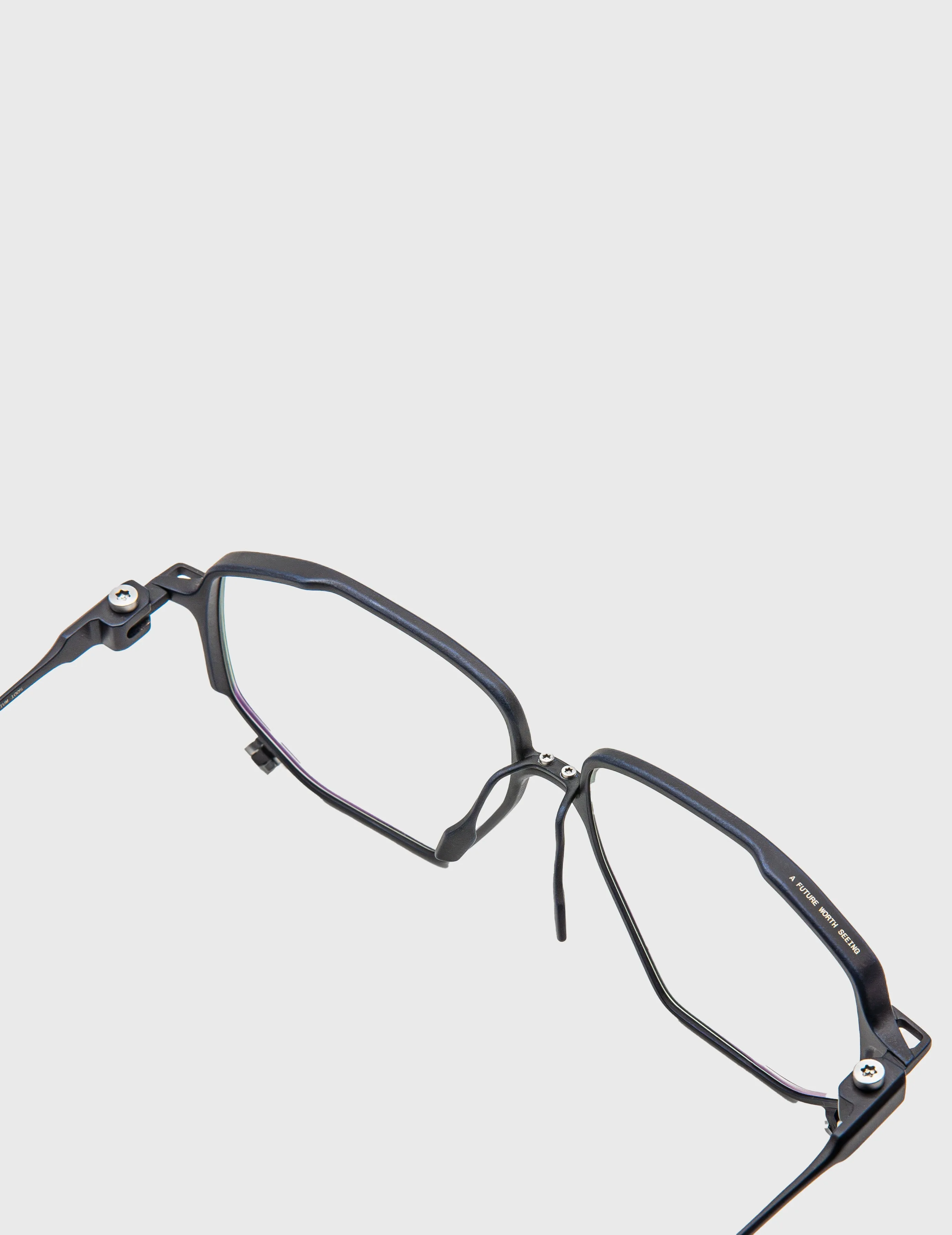 Montatura da vista FLM19 04 · Titan Blue, vista prodotto 3