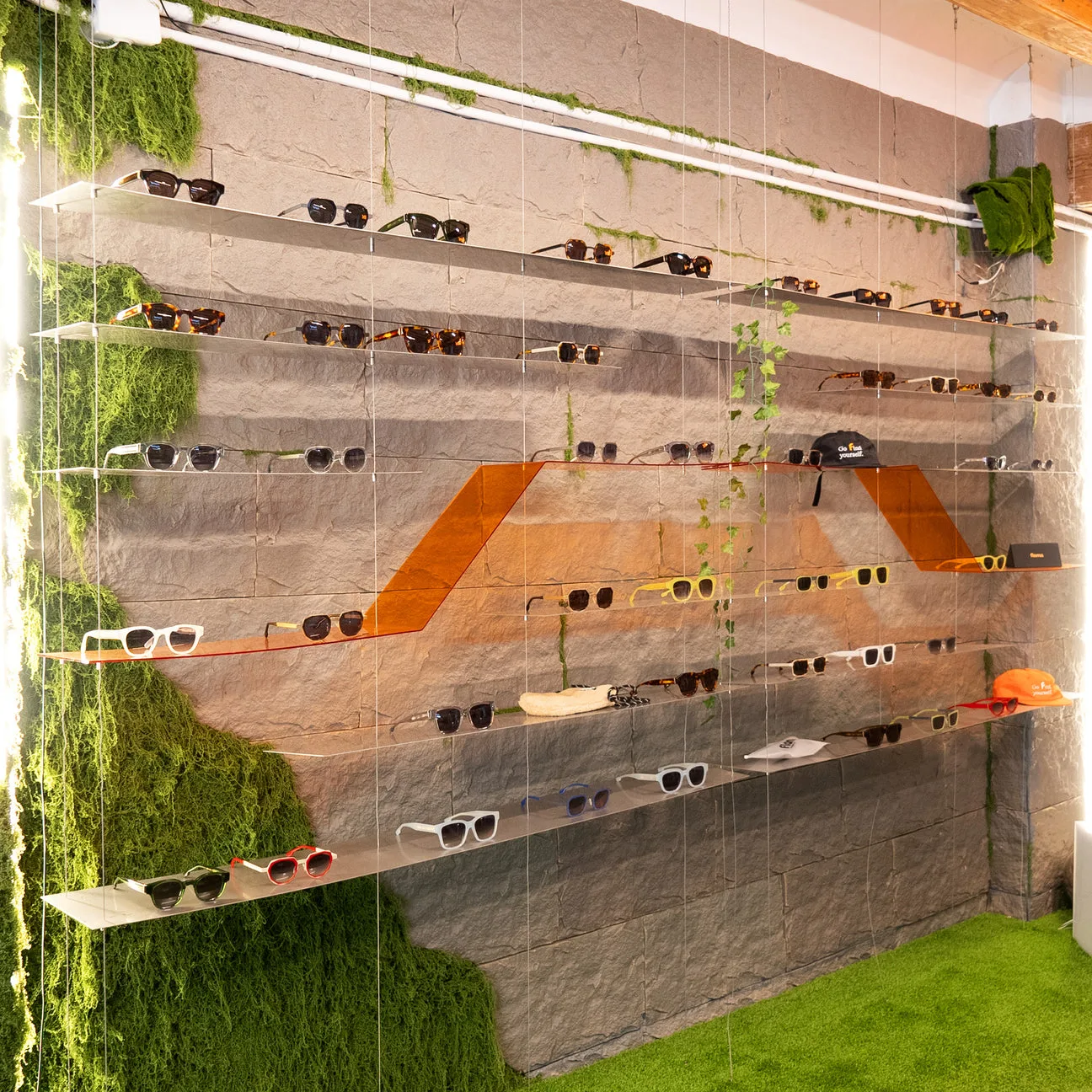 Espacio FLAMA para probar gafas en Valencia