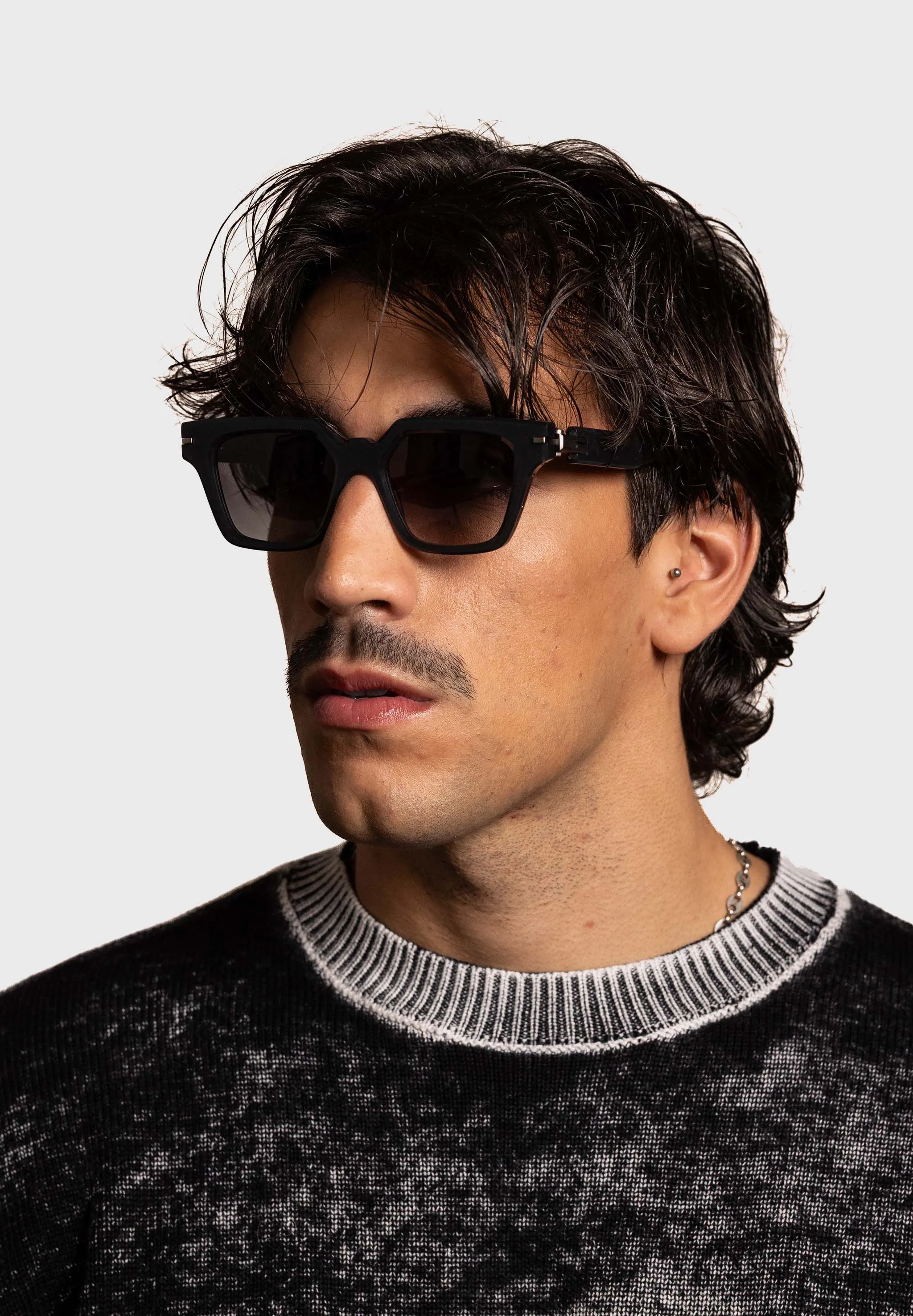 Occhiali da sole FLM12 01 Black, vista prodotto 9