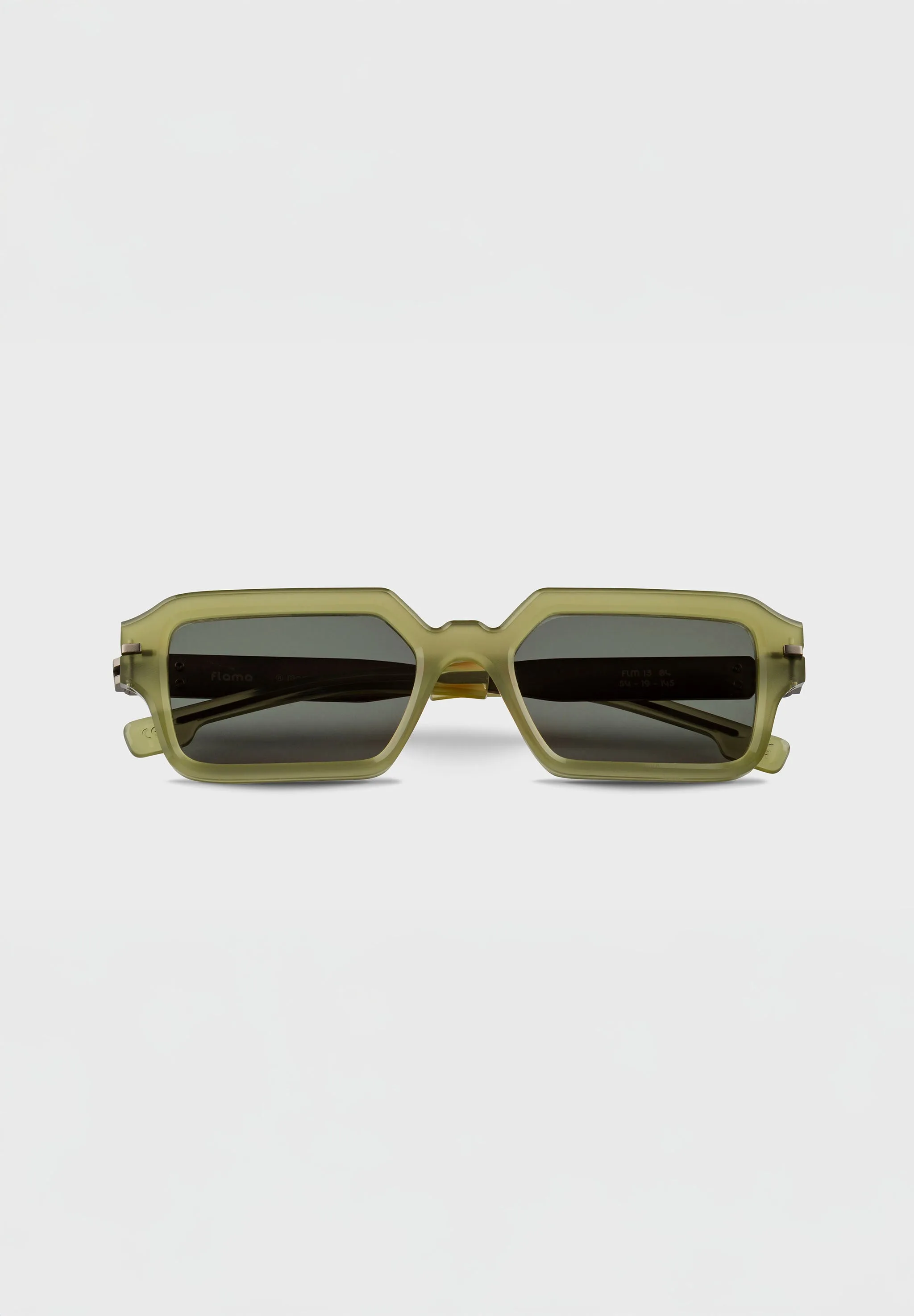 FLM13 04 Olive Sunglasses by FLAMA Eyewear
