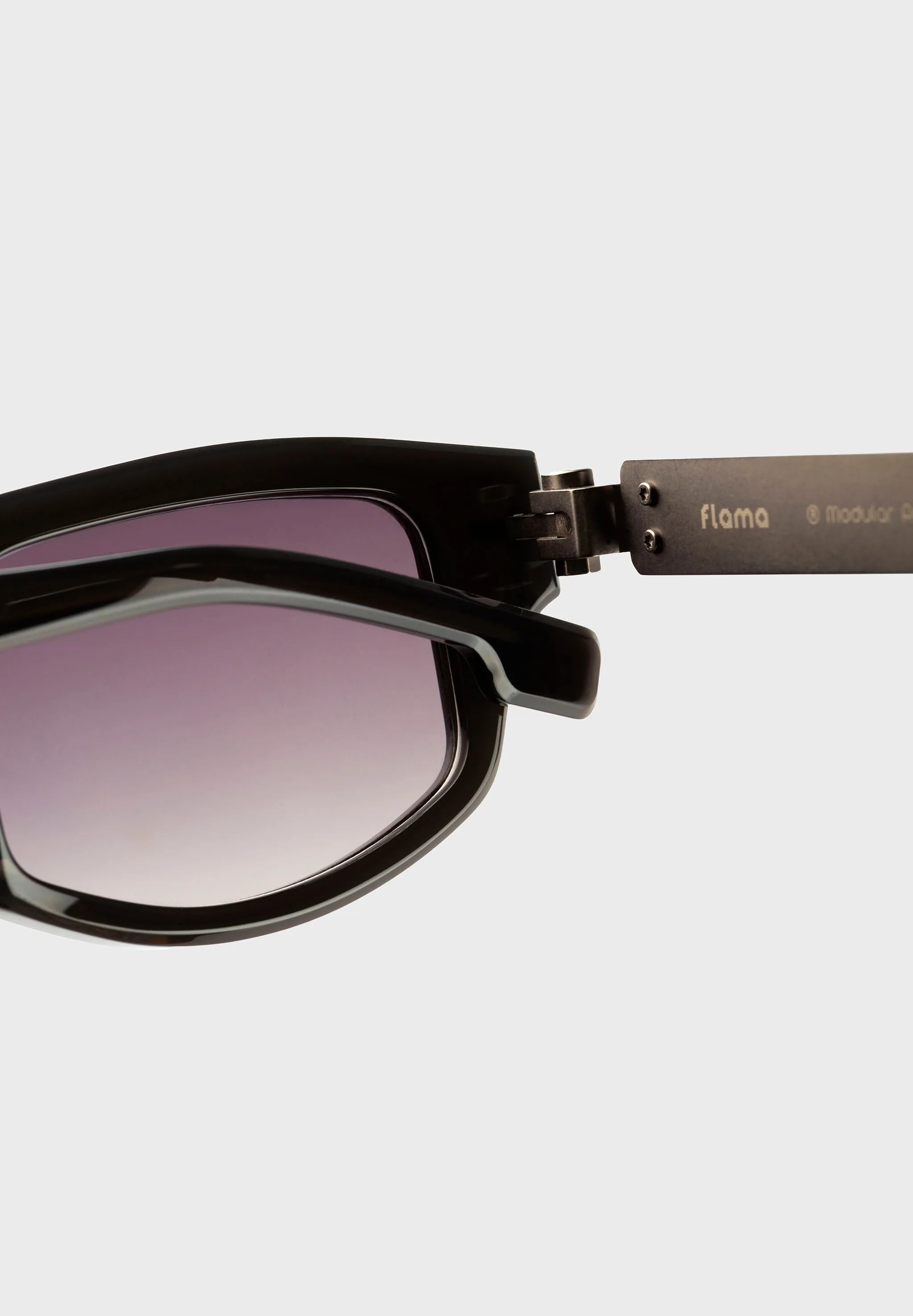 Occhiali da sole FLM14 01 Black, vista prodotto 4