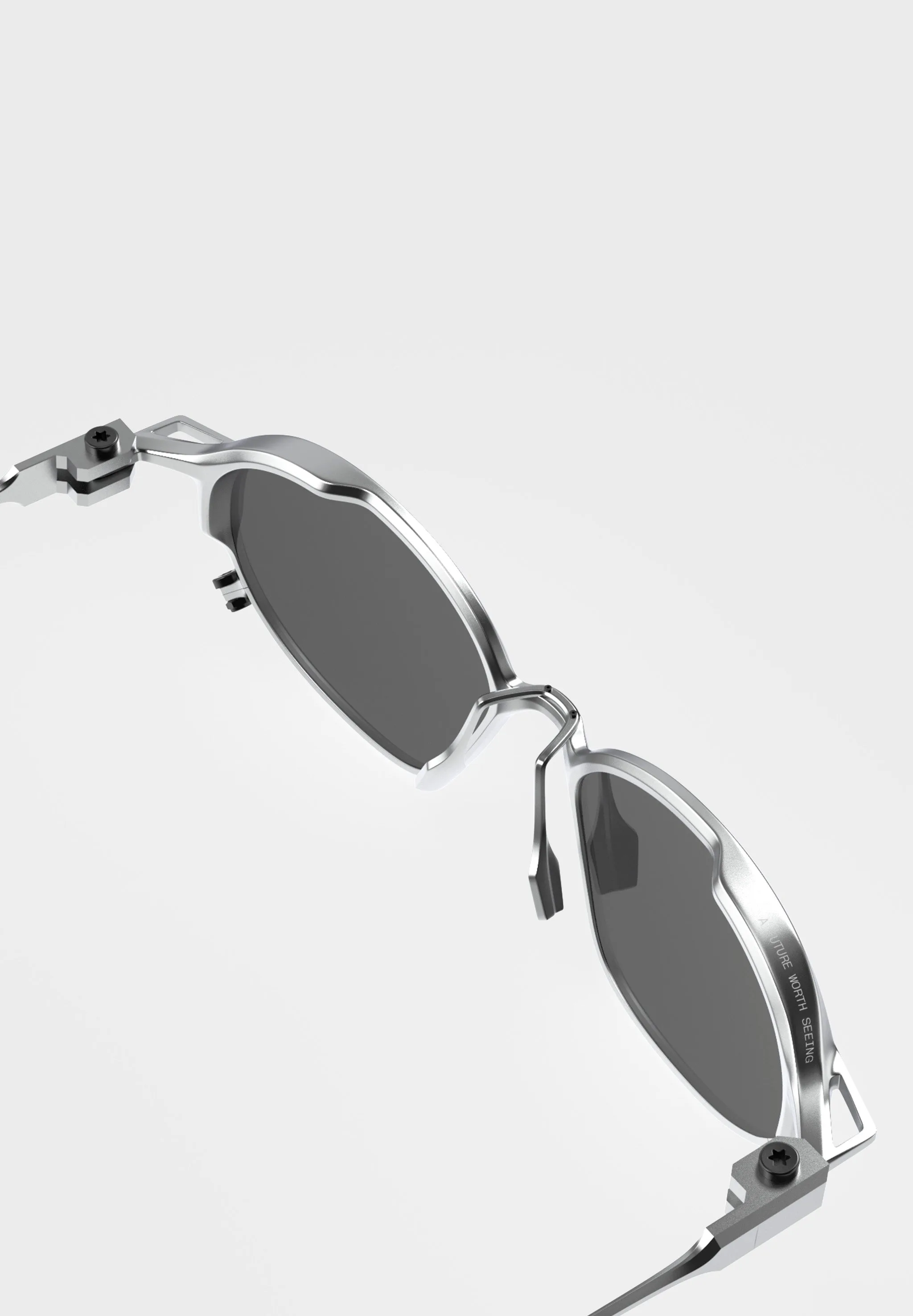 Occhiali da sole FLM16 02 · Titan Silver, vista prodotto 3