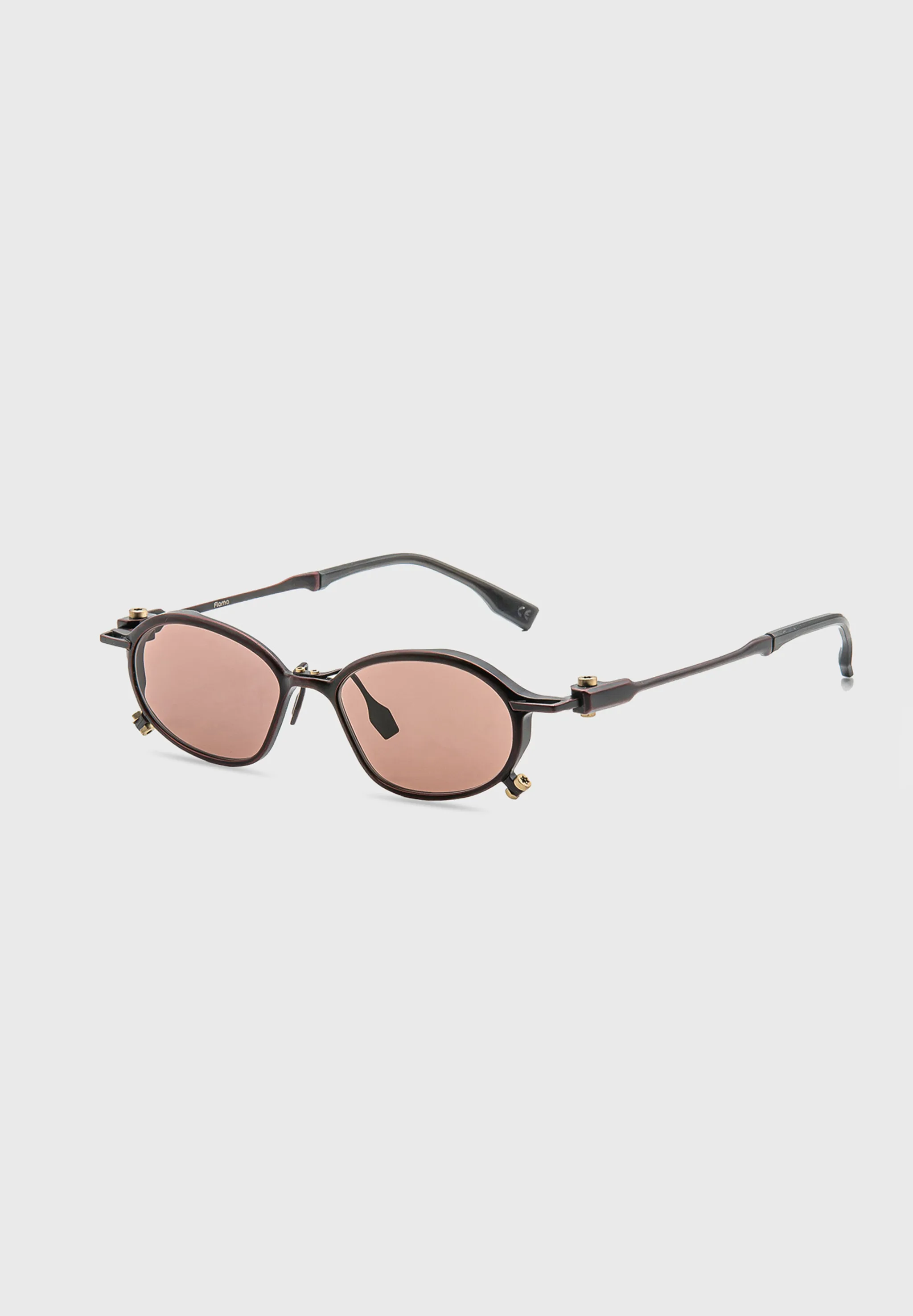 Óculos de sol FLM16 04 · Titan Red, vista lateral