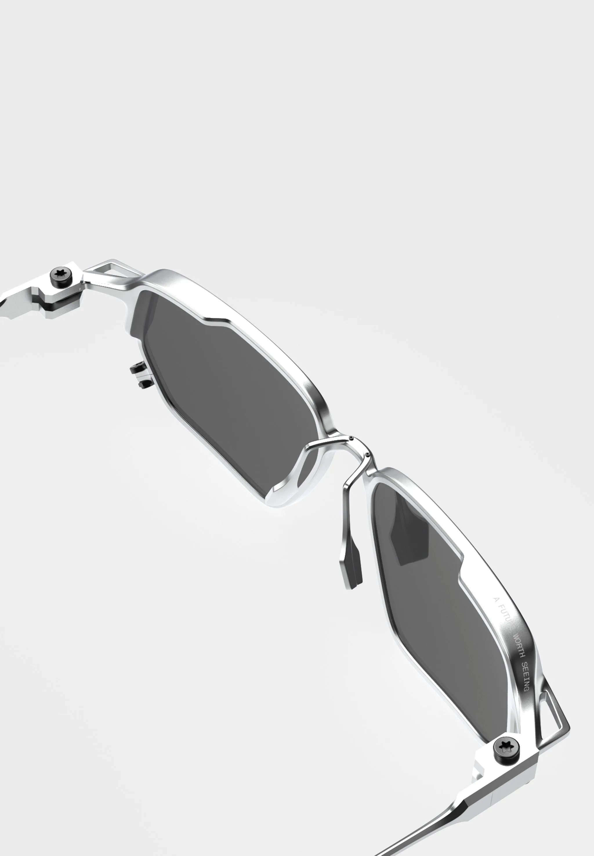 Occhiali da sole FLM17 02 · Titan Silver, vista prodotto 3