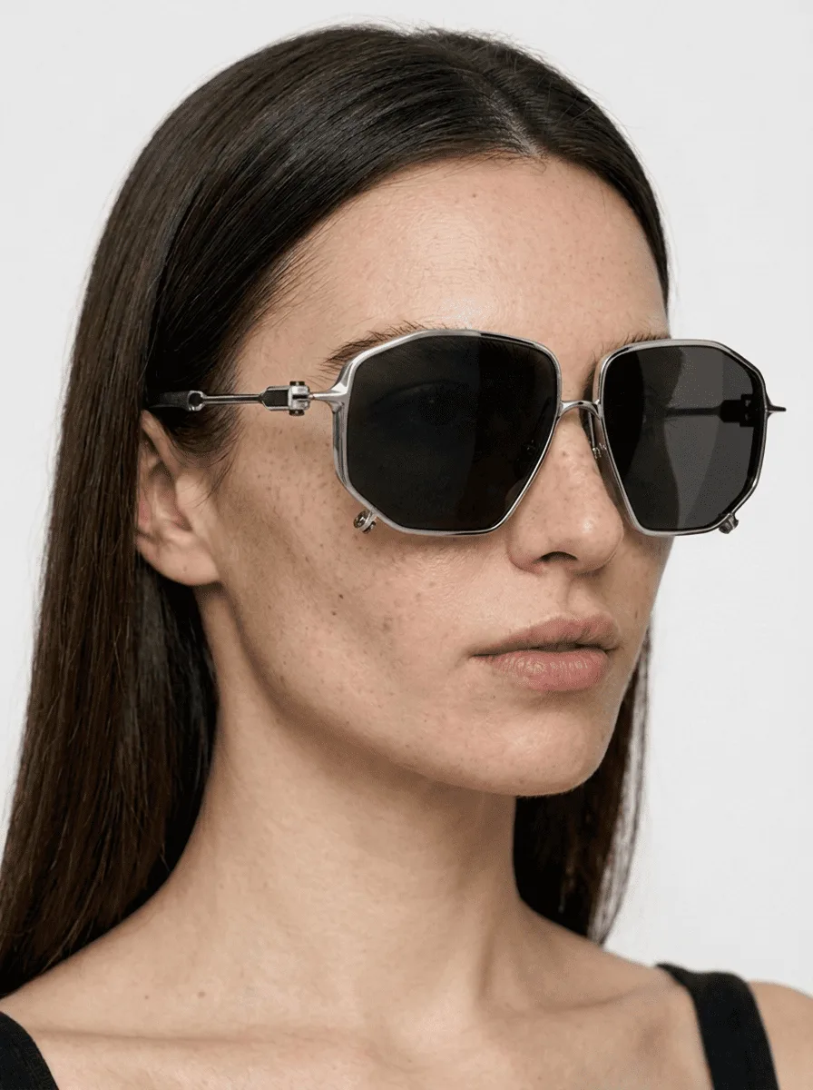 Occhiali da sole FLM19 01 · Titan Black, vista prodotto 5